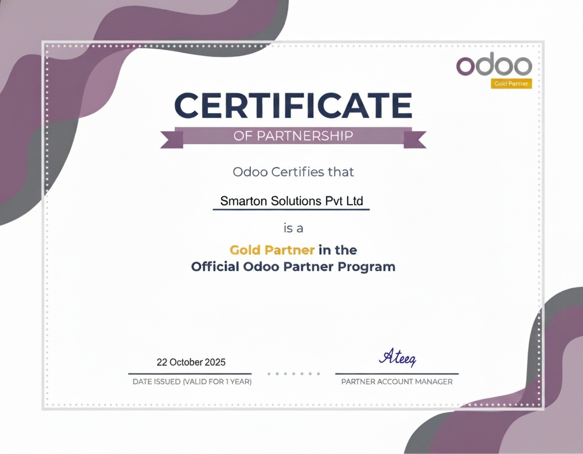 Smartron Solutions Professional Certificate
