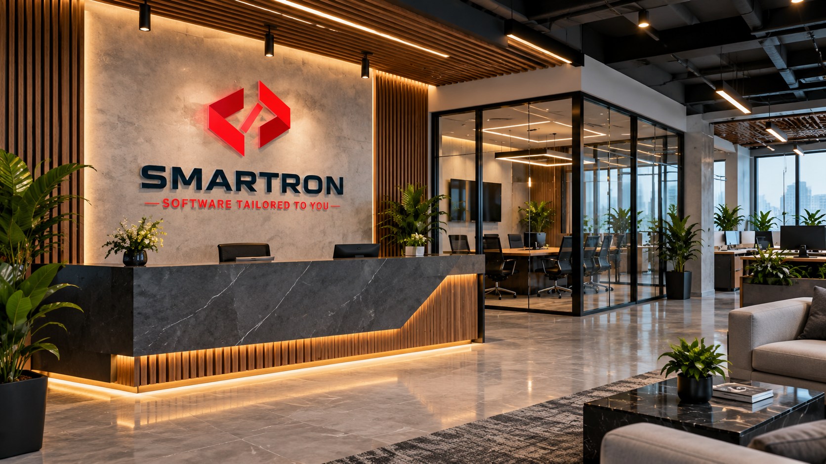 Modern Smartron Corporate Lobby
